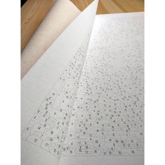 Mountain Houses - DIY Painting By Numbers Kits