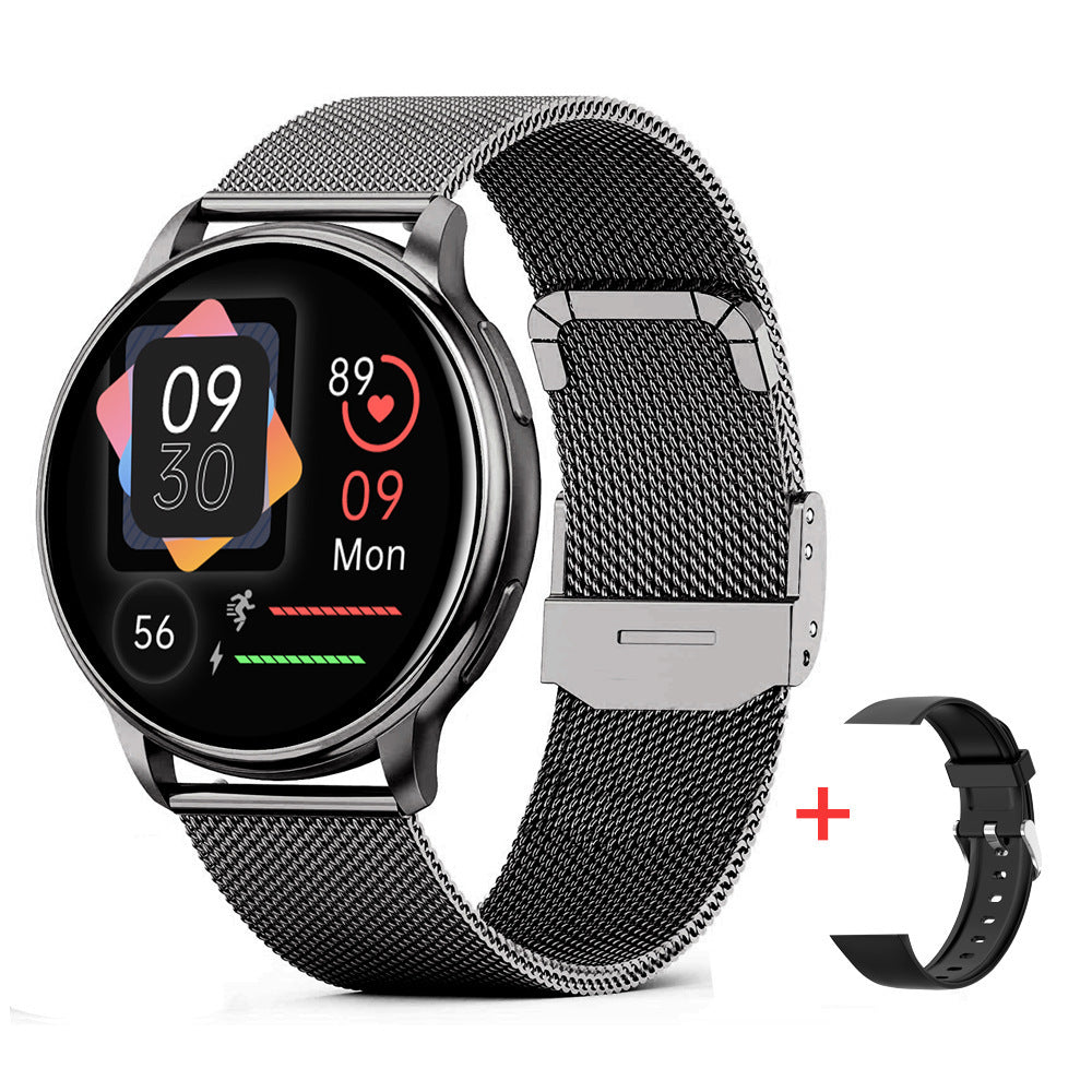 Bluetooth Smart Call Watch Heart Rate Blood Pressure Monitor