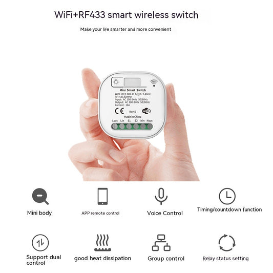 Graffiti Wifi Smart Alexa Voice Control Wiring Free