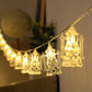 Creative Simple Moon Holiday Decoration LED Lighting Chain
