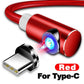 Magnetic Cable Micro USB Type C Charger