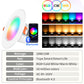 Graffiti Bluetooth Smart Downlight Voice Control Full Color Dimming Speaker Five-way Light