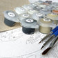 Fireworks Night DIY Painting By Numbers Kits