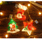 Fairy Lights LED Star Snowflake Curtain String Lights Christmas Garland Wedding Xmas Holiday Party Decoration Home Decor Lighting