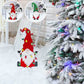 Christmas Standing Pile Old Man Metal Crafts Outdoor Lawn Garden Decorations
