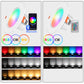 Graffiti Bluetooth Smart Downlight Voice Control Full Color Dimming Speaker Five-way Light